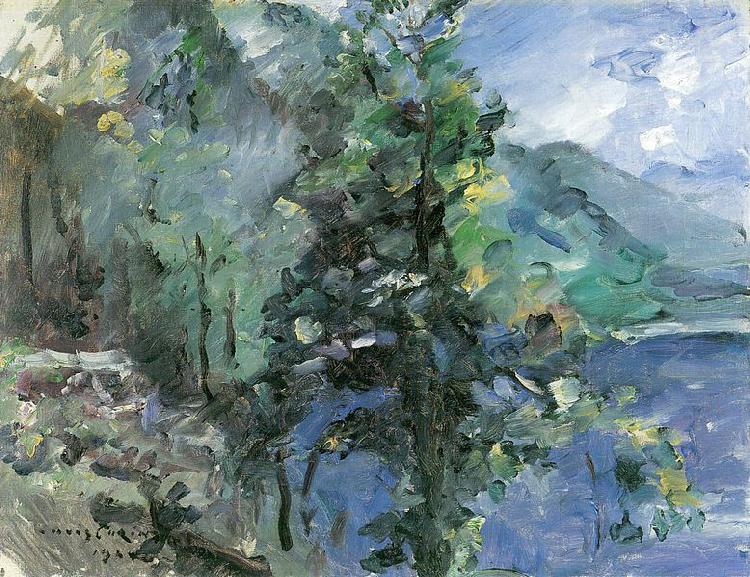 Lovis Corinth Walchensee mit Abhang des Jochberges France oil painting art